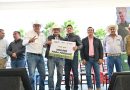 RICARDO GALLARDO ENTREGA MAQUINARIA Y APOYOS A PRODUCTORES POTOSINOS