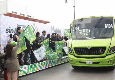 RICARDO GALLARDO RENUEVA TRANSPORTE PÚBLICO URBANO