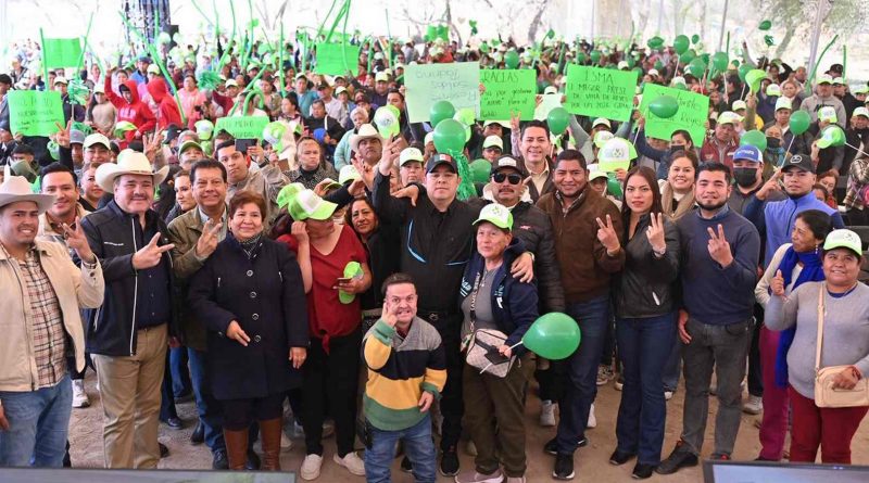 RICARDO GALLARDO IMPULSA PAVIMENTACIONES EN VILLA DE REYES