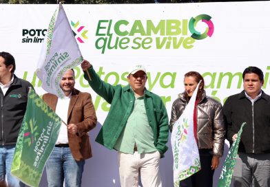 RICARDO GALLARDO ENCHULA LA COLONIA JUAN SARABIA