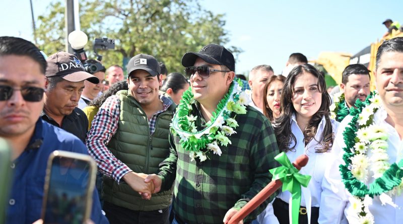 RICARDO GALLARDO RESCATA Y MODERNIZA CARRETERA EL HIGO