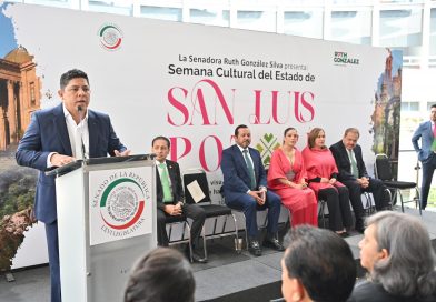RICARDO GALLARDO PARTICIPA EN INAUGURACIÓN DE LA SEMANA CULTURAL DE SAN LUIS POTOSÍ EN EL SENADO