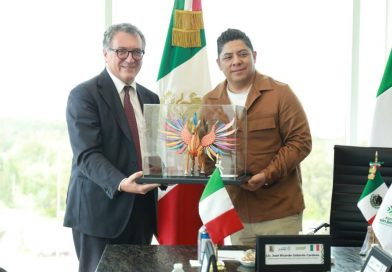 RICARDO GALLARDO REFUERZA LAZOS DE COOPERACIÓN CON ITALIA
