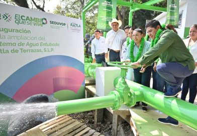 RICARDO GALLARDO REFUERZA INFRAESTRUCTURA HÍDRICA QUE GARANTIZA AGUA A LAS FAMILIAS POTOSINAS