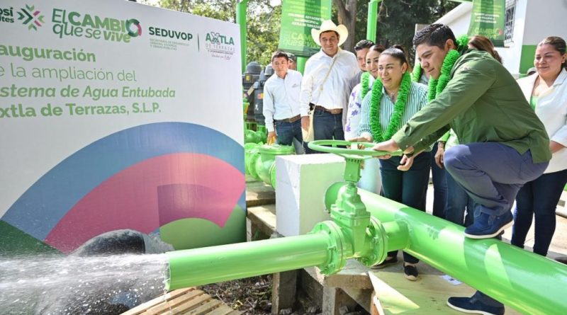 RICARDO GALLARDO REFUERZA INFRAESTRUCTURA HÍDRICA QUE GARANTIZA AGUA A LAS FAMILIAS POTOSINAS