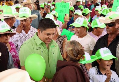 RICARDO GALLARDO LLEVA MÁS OBRA VIAL Y DEPORTIVA A CIUDAD DEL MAÍZ