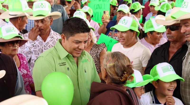 RICARDO GALLARDO LLEVA MÁS OBRA VIAL Y DEPORTIVA A CIUDAD DEL MAÍZ