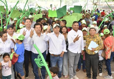 RICARDO GALLARDO INICIA PAVIMENTACIÓN DE CALLES EN EL ROSARIO, VILLA DE REYES