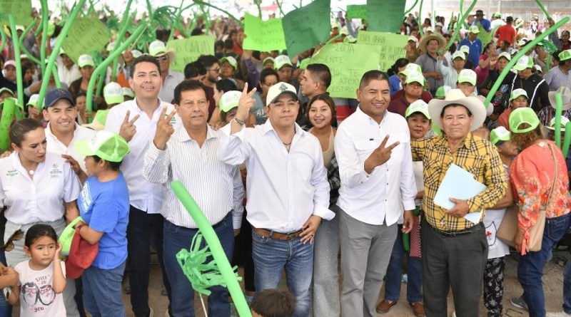 RICARDO GALLARDO INICIA PAVIMENTACIÓN DE CALLES EN EL ROSARIO, VILLA DE REYES