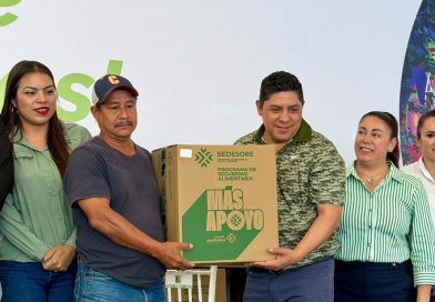 GOBIERNO ESTATAL AVANZA EN ENTREGA DE APOYOS ALIMENTARIOS