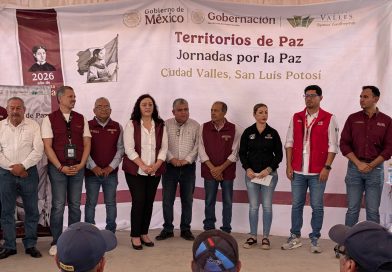 LLEGA A LA COLONIA LÁZARO CÁRDENAS TERCERA JORNADA POR LA PAZ