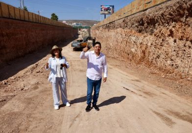 SUPERVISA RICARDO GALLARDO AVANCE DEL MEGA DESNIVEL ARENA POTOSÍ