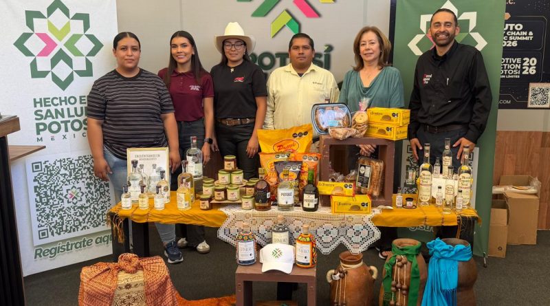PRODUCTOS POTOSINOS CAPTAN LA ATENCIÓN EN LA FERIA NACIONAL DE SAN MARCOS