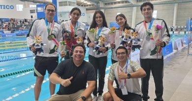 SAN LUIS CIERRA CON ÉXITO SU PARTICIPACIÓN EN NATACIÓN DE LA OLIMPIADA NACIONAL