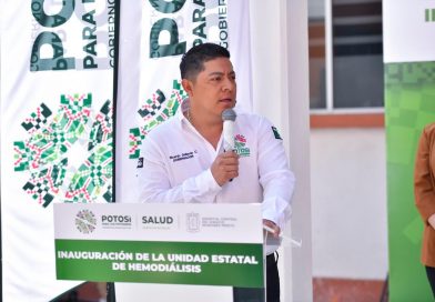 RICARDO GALLARDO IMPULSA SALUD CON UNIDADES DE HEMODIÁLISIS GRATUITAS