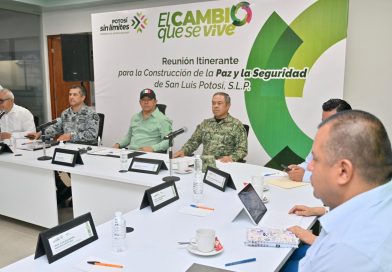 RICARDO GALLARDO CONSOLIDA ESTRATEGIA DE SEGURIDAD EN LA HUASTECA POTOSINA