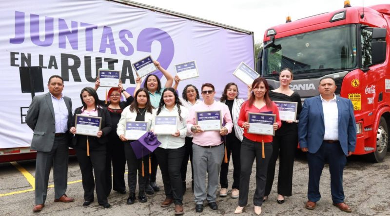 GOBIERNO ESTATAL IMPULSA MÁS OPORTUNIDADES PARA MUJERES EN EL AUTOTRANSPORTE