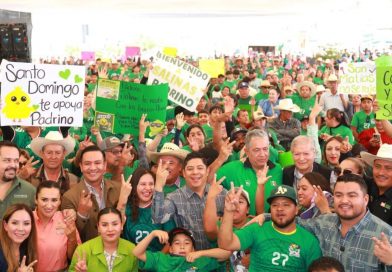 EL GOBERNADOR DEL ESTADO  RICARDO GALLARDO ARRANCA CONSTRUCCIÓN DE CARRETERA SALINAS-SANTO DOMINGO