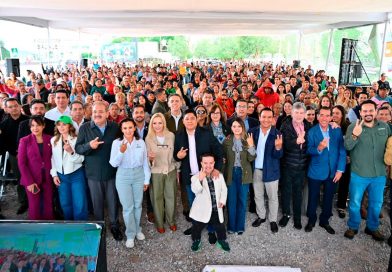 EL GOBERNADOR RICARDO GALLARDO ARRANCA LA CONSTRUCCIÓN DEL PUENTE DE LA FAMILIA