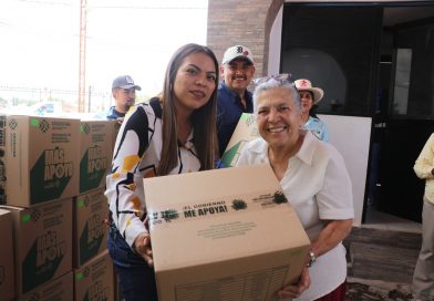APOYOS ALIMENTARIOS LLEGAN DIRECTAMENTE A FAMILIAS DE CUATRO REGIONES