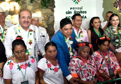LOS PUEBLOS ORIGINARIOS DE SLP CON PROYECCIÓN INTERNACIONAL EN FENAPO: GOBERNADOR RICARDO GALLARDO