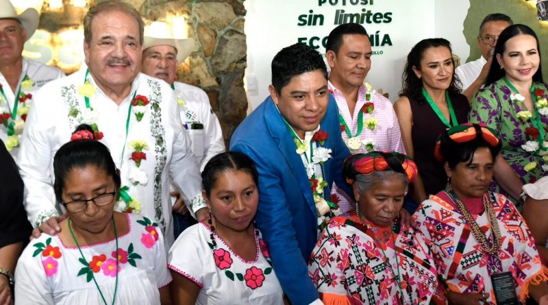 LOS PUEBLOS ORIGINARIOS DE SLP CON PROYECCIÓN INTERNACIONAL EN FENAPO: GOBERNADOR RICARDO GALLARDO