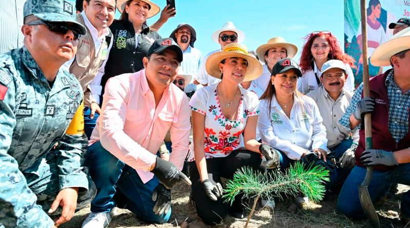 EL GOBERNADOR RICARDO GALLARDO CONSOLIDA REFORESTACIÓN Y PROTECCIÓN AMBIENTAL EN SLP