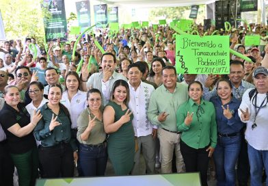 RICARDO GALLARDO INICIA EN TAMAZUNCHALE LA CONSTRUCCIÓN DEL BULEVAR ZACATIPÁN