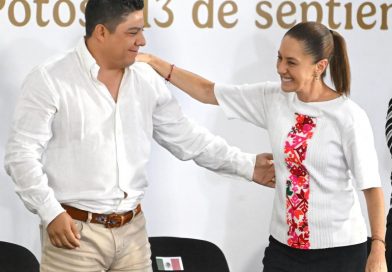 EL GOBERNADOR DEL ESTADO, RICARDO GALLARDO CARDONA, RECONOCE LOS RESULTADOS DE CLAUDIA SHEINBAUM EN SU SEGUNDO AÑO DE GOBIERNO EL GOBERNADOR DEL ESTADO, RICARDO GALLARDO CARDONA, RECONOCE LOS RESULTADOS DE CLAUDIA SHEINBAUM EN SU SEGUNDO AÑO DE GOBIERNO