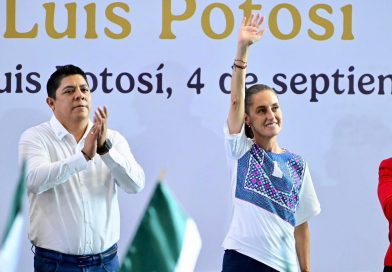 RICARDO GALLARDO Y CLAUDIA SHEINBAUM CONSOLIDAN DESARROLLO Y GOBERNABILIDAD EN SAN LUIS POTOSÍ