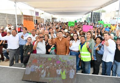 EL GOBERNADOR RICARDO GALLARDO ENTREGA NUEVA VIALIDAD Y DA CONTINUIDAD A OBRAS EN SOLEDAD