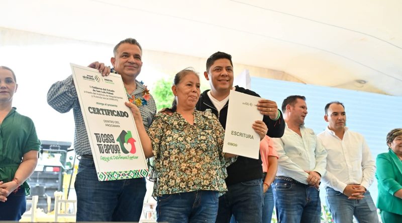 SAN LUIS POTOSÍ CRECE CON MÁS VIVIENDAS, SERVICIOS Y BIENES PARA LAS FAMILIAS