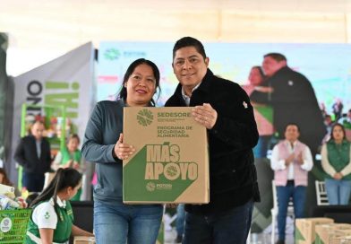EL GOBERNADOR DEL ESTADO, RICARDO GALLARDO CARDONA, AMPLÍA APOYOS ALIMENTARIOS PARA LAS FAMILIAS POTOSINAS