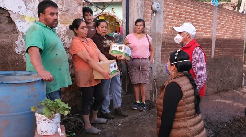 DIF APOYA A FAMILIAS AFECTADAS POR LLUVIAS EN ZARAGOZA | http://www ...