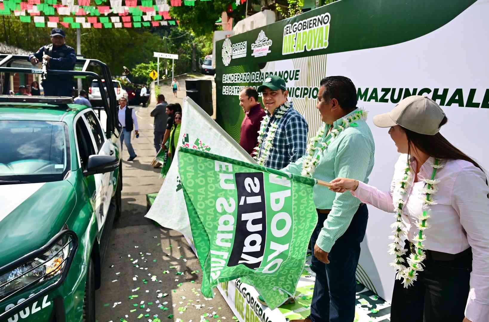 CON EQUIPAMIENTO RICARDO GALLARDO FORTALECE LA SEGURIDAD EN LA HUASTECA ...